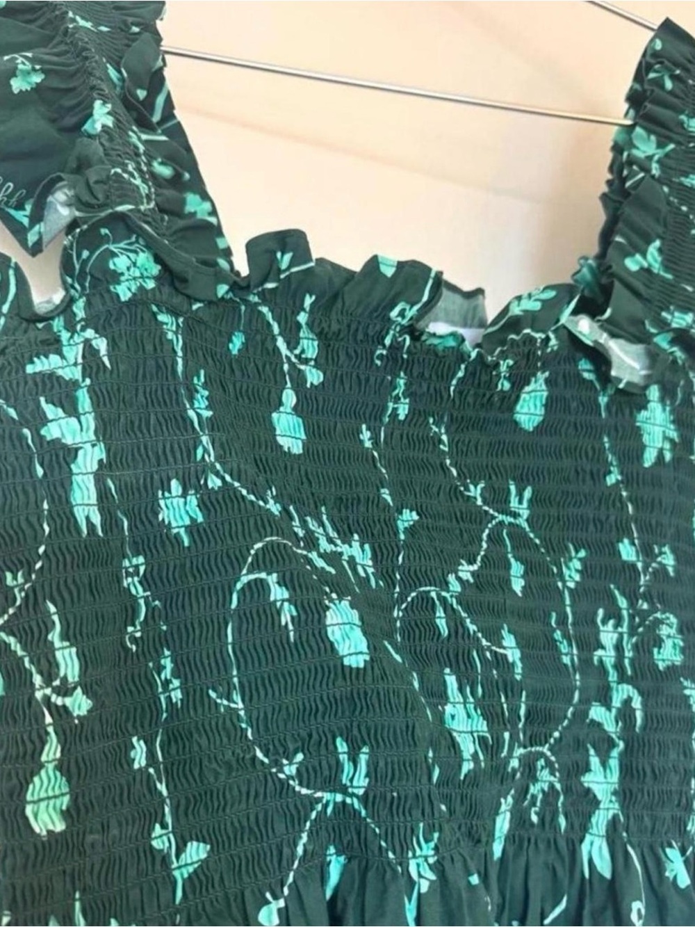 Hill House Home Smocked Top, Size S - Picture 4 of 4